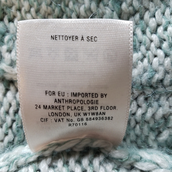 Anthropologie Guinevere Cable knit sweater - Picture 8 of 8